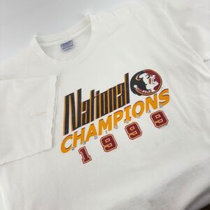 Vintage 1999 Florida State Seminoles National Champions T‎ Shirt XXL
